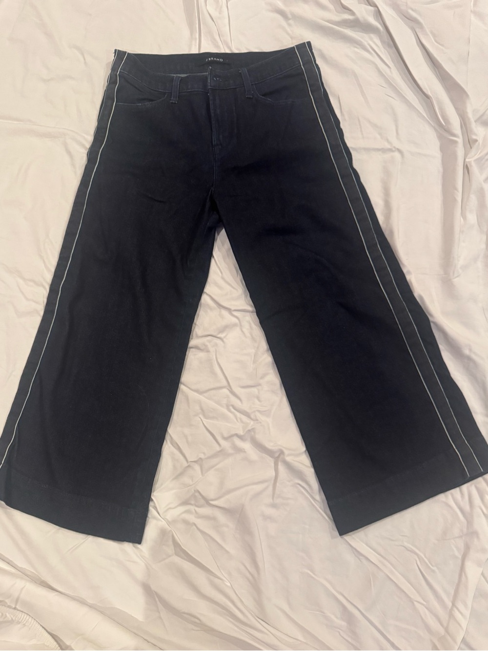 J Brand Liza Mid Rise Crop Culotte